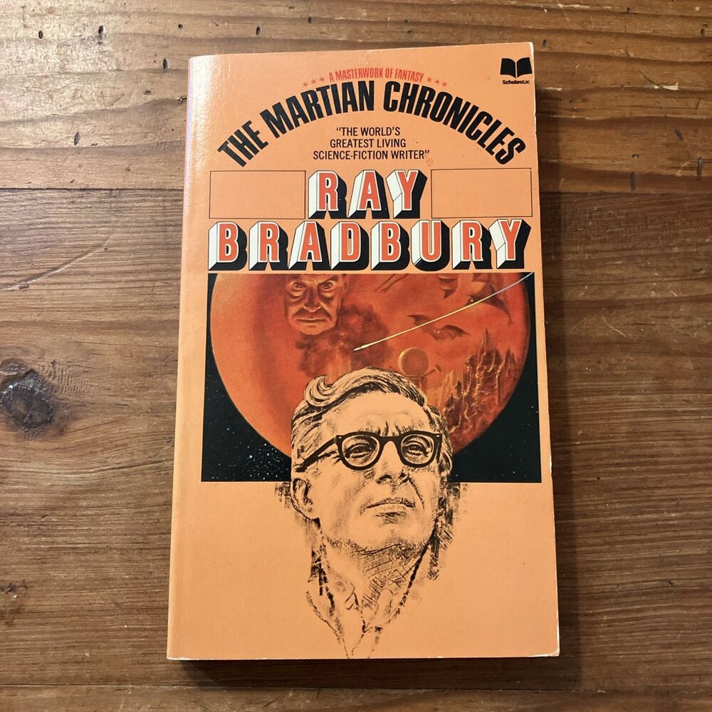 The Martian Chronicles Ray Bradbury 1978 Scholastic Vintage Sci-Fi Paperback